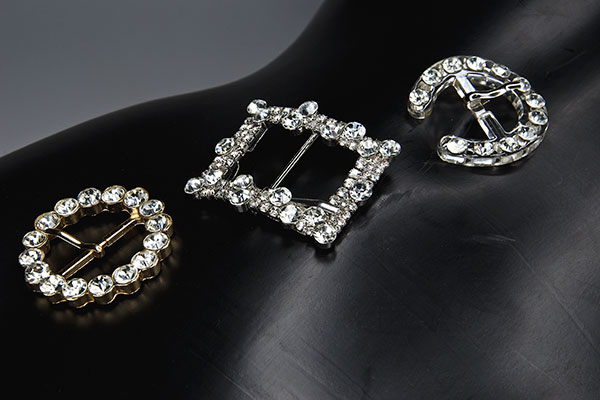 Fibbie Swarovski accessori